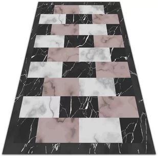 Modny uniwersalny dywan winylowy Marmurowa kostka 80x120 cm - Dywany - miniaturka - grafika 1