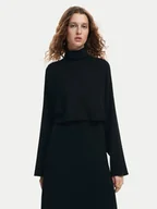 Sukienki - Desigual Komplet sweter i sukienka Dijon 24WWVF13 Czarny Regular Fit - miniaturka - grafika 1