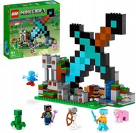 Klocki - Nowe Lego Minecraft Diamentowy Miecz Bastion Baza Rycerz Szkielet Creeper - miniaturka - grafika 1