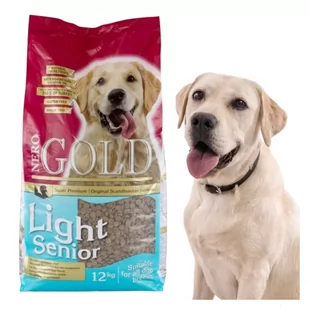 Nero Gold Light Senior 12 kg - Sucha karma dla psów - miniaturka - grafika 1