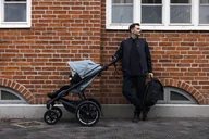 Wózki dziecięce - Wózek miejski Thule Urban Glide 4-wheel + Bassinet - miniaturka - grafika 1