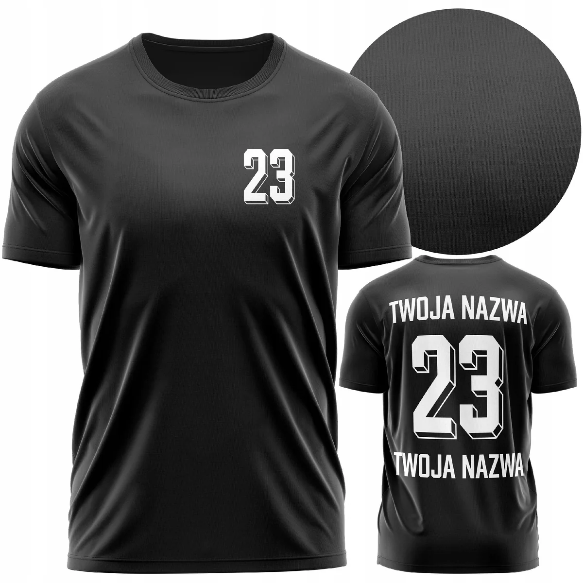 Koszulka Męska dla Kibica Piłki Nożnej Reprezentacja Kibic Twój Nadruk