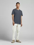 Koszulki męskie - Jack & Jones Koszulka w kolorze granatowym - miniaturka - grafika 1