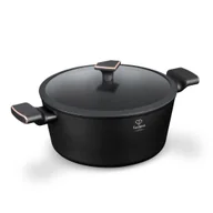 Garnki - Garnek z pokrywką 28cm Fashion TV FTV-0039 Matte Black- Rose Gold - miniaturka - grafika 1