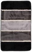 Dywaniki łazienkowe - Stylowy czarny dywanik łazienkowy T9-E58 - miniaturka - grafika 1