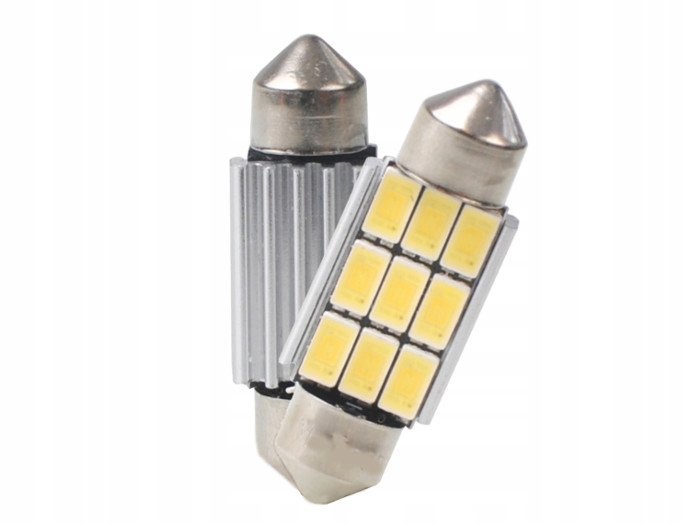 ŻARÓWKI C5W 12V 36mm 9LED PLATINUM OSRAM 2SZT FV