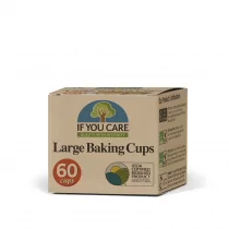 IF YOU CARE FOREMKI DO MUFFINEK PAPIEROWE DUŻE 60 szt. - IF YOU CARE BP-5060214480048 - Formy do ciast - miniaturka - grafika 1
