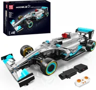 Klocki - KLOCKI KONSTRUKCYJNE MOULD KING 13171 FORMUŁA BOLID F1 MERCEDES RC 1257EL. - miniaturka - grafika 1