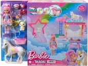 Lalki dla dziewczynek - BARBIE CHELSEA A TOUCH OF MAGIC ZESTAW Z PEGAZEM - miniaturka - grafika 1
