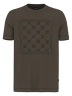 Koszulki męskie - JOOP! T-Shirt 17 JJ-21Bajo 30047429 Brązowy Modern Fit - miniaturka - grafika 1