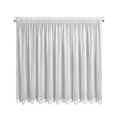 Firany - Firana Dekoracyjna Liz2 300 x 145 Taśma Biały - miniaturka - grafika 1