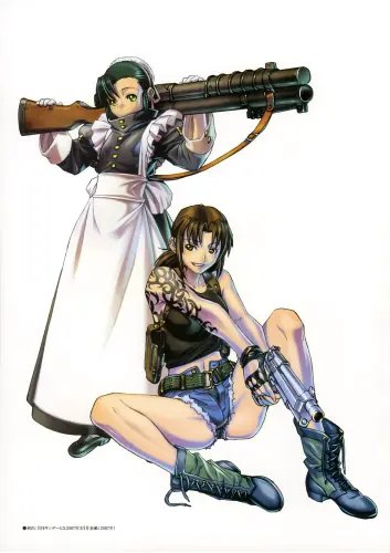 Plakat Anime Black Lagoon bl_028 A1+ (custom)