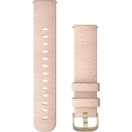 Akcesoria do smartwatchy - Garmin Nylonowy pasek Vivomove 3/Venu/Vivomove Style (20mm) - różowa plecionka z jasnozłotym zapięciem 010-12924-12 - miniaturka - grafika 1