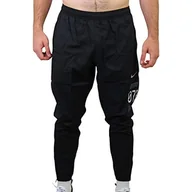 Spodenki męskie - Nike Męskie spodnie Essential Wr Wvn Gx czarny czarny/odblaskowy srebrny L - miniaturka - grafika 1