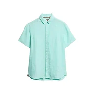 Koszule męskie - Superdry Vacation Koszula Lniana - miniaturka - grafika 1