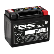 Akumulatory motocyklowe - Akumulator Bezobsługowy BS Battery SLA BB4L-B - miniaturka - grafika 1
