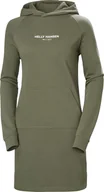 Sukienki i spódnice sportowe - Helly Hansen Helly Hansen sportowa sukienka W CORE HOODIE DRESS 54079 421 M - miniaturka - grafika 1