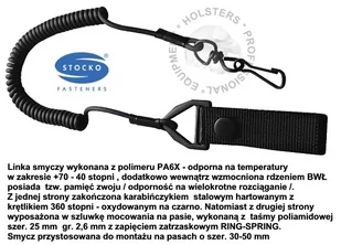 smycz do broni STX-4  Profi - Osprzęt do wiatrówek - miniaturka - grafika 2