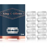 Maszynki do golenia i wkłady - Gillette żyletki King C 10 szt - miniaturka - grafika 1