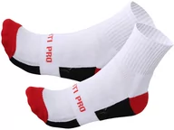 Odzież robocza - LAHTI PRO Skarpety robocze biało-czerwone 3 pary rozmiar 39-42 L3090739 LPL3090739 - miniaturka - grafika 1
