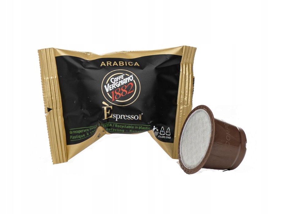 Caffe Vergnano Oro 100% Arabica Nespresso Kapsułki kawa 100 szt