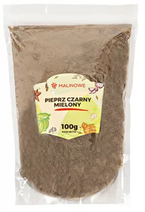 Pieprz czarny mielony 100g - Zdrowa żywność - miniaturka - grafika 1