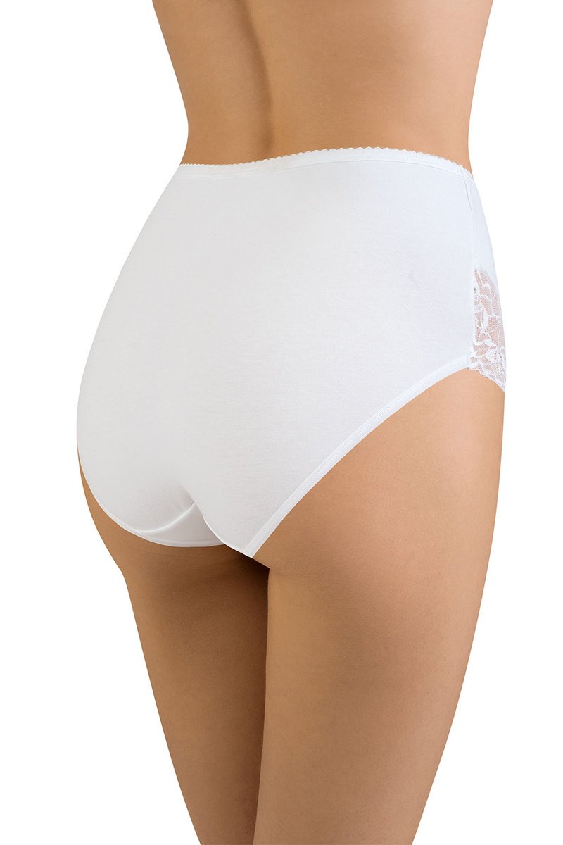 Vivisence 4008 biały 2XL Majtki wysokie figi