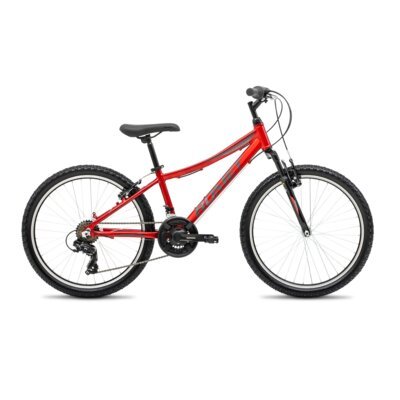 Rower młodzieżowy ROMET Rambler Jr 24130732-B 24 cale dla chłopca Grafitowo-czerwony