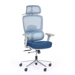 Fotel biurowy, krzesło biurowe Krzesło biurowe TERRY 1+1 GRATIS, niebieski - Fotele i krzesła biurowe - miniaturka - grafika 2