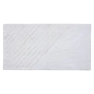 Dywaniki łazienkowe - Dywanik łazienkowy Remix 60x120 white Sensea - miniaturka - grafika 1