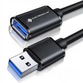 Kable komputerowe i do monitorów - Kabel Przewód Przedłużka Przedłużacz Usb A 3.0 5Gb/S Męski Do Żeński 50Cm - miniaturka - grafika 1