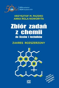 Zbiór zadań z chemii do liceów i techników Zakres rozszerzony twarda oprawa ZXT - Podręczniki do technikum - miniaturka - grafika 1