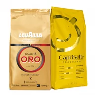 Kawa - Zestaw kawy ziarnistej Caprisette Fragrante + Lavazza Qualita Oro, 2 kg - miniaturka - grafika 1