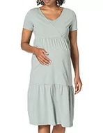 Sukienki ciążowe - ESPRIT Maternity Nursing Ss sukienka damska, Grey Moss – 027, 34 PL - miniaturka - grafika 1