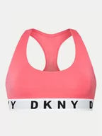 Bielizna sportowa damska - DKNY Biustonosz top DK4519 Różowy - miniaturka - grafika 1