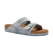 Klapki i japonki męskie - Birkenstock Klapki Arizona | Regular fit | zamsz - miniaturka - grafika 1