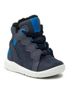 Buty dla chłopców - Ecco Śniegowce Sp.1 Lite Infant GORE-TEX 72413152344 Granatowy - grafika 1