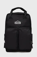 Plecaki - Superdry plecak damski kolor czarny duży gładki - miniaturka - grafika 1
