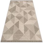 Dywany - Uniwersalny dywan winylowy Trójkąty i kwadraty 120x180 cm - miniaturka - grafika 1