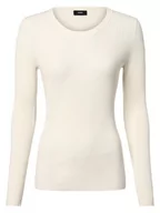 Swetry damskie - Joop - Sweter damski, biały - miniaturka - grafika 1
