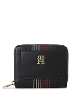 Portfele - Tommy Hilfiger Portfel damski Kobiety Sztuczna skóra niebieski jednolity, ONE SIZE - miniaturka - grafika 1
