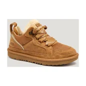 Buty dla dziewczynek - UGG Sneakersy LOWMEL | shearling | zamsz - miniaturka - grafika 1