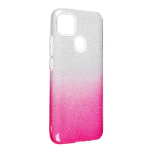 Etui na telefon komórkowy Xiaomi Redmi 9C Silicone Glitter Pink - Etui i futerały do telefonów - miniaturka - grafika 1