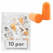 Odzież robocza - Zatyczki Stopery Do Uszu 10 Par 3M 1100 Wygłuszające Hałas - miniaturka - grafika 1