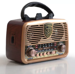 RADIO RETRO PRZENOŚNE KUCHENNE BLUETOOTH USB - Radioodtwarzacze - miniaturka - grafika 1