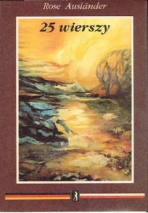 Auslander 25 wierszy - Poezja - miniaturka - grafika 1