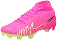 Piłka nożna - Nike Zoom Superfly 9 Academy Fg/Mg męskie buty piłkarskie, Pink Blast Volt Gridiron, 41 EU - miniaturka - grafika 1