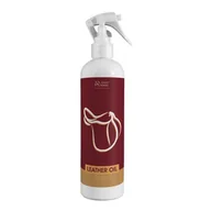 Akcesoria do hodowli zwierząt - OVER HORSE Leather oil spray 400ml Olej w sprayu do pielęgnacji wszystkich rodzajów skór - miniaturka - grafika 1
