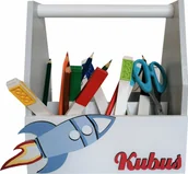 Przyborniki na biurko - Prowansalska Manufaktura Przybornik na kredki PK110 - miniaturka - grafika 1