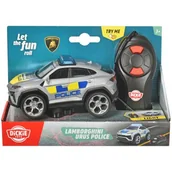 Samochody i pojazdy dla dzieci - DICKIE Samochód policyjny Lamborghini sterowany pilotem 13 cm 371-20230 - miniaturka - grafika 1